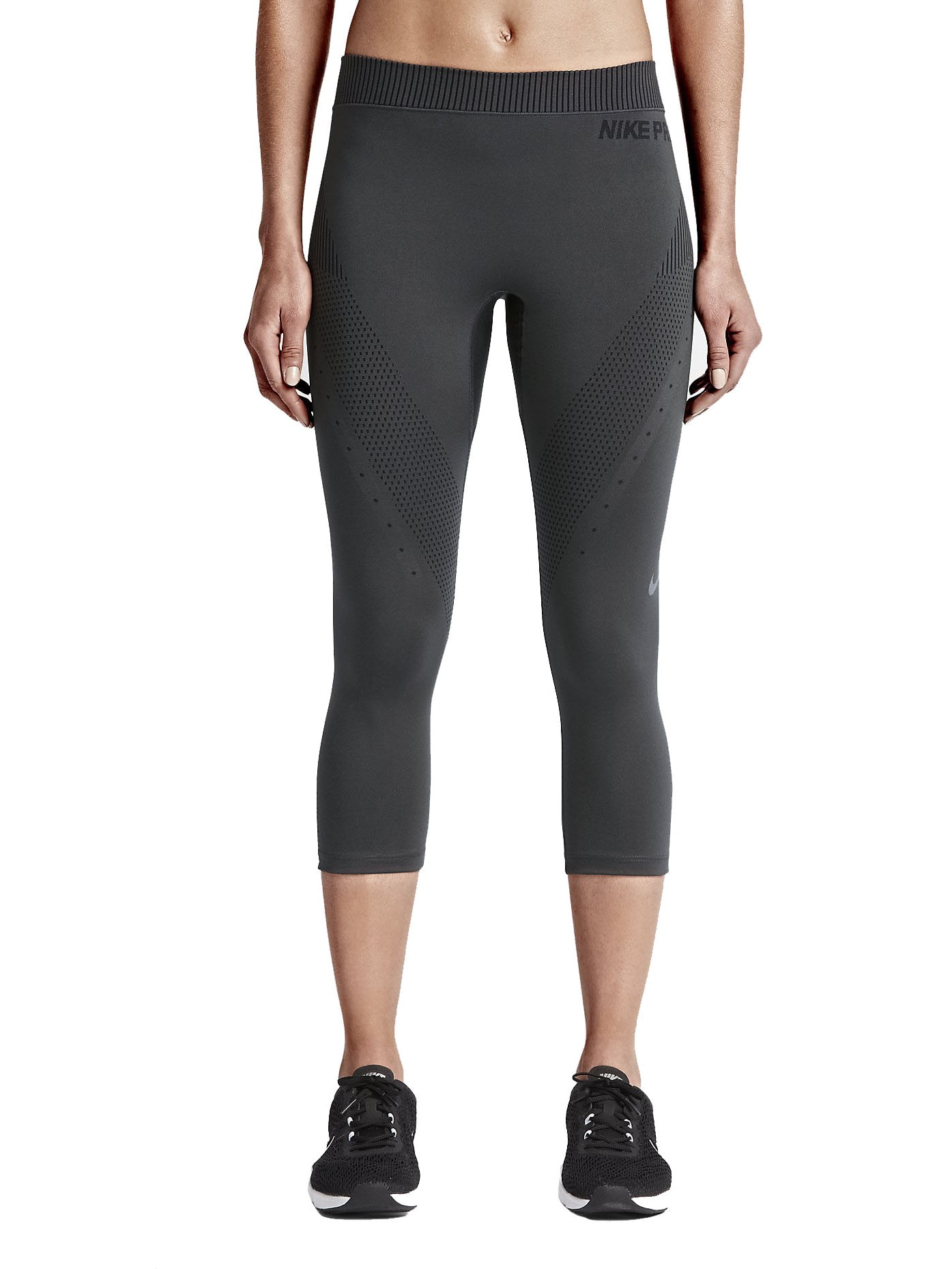 Nike Women s Pro Hypercool Limitless Training Capris Anthracite Walmart