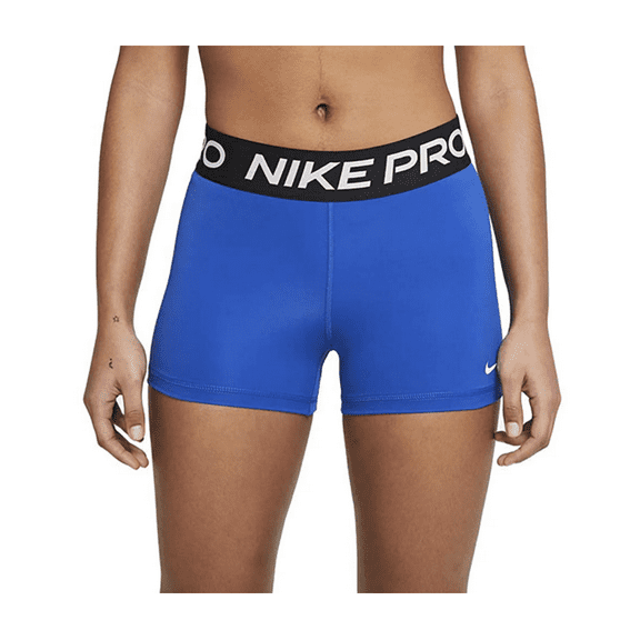 Nike Women's Pro 365 3 Inch Shorts Royal Small