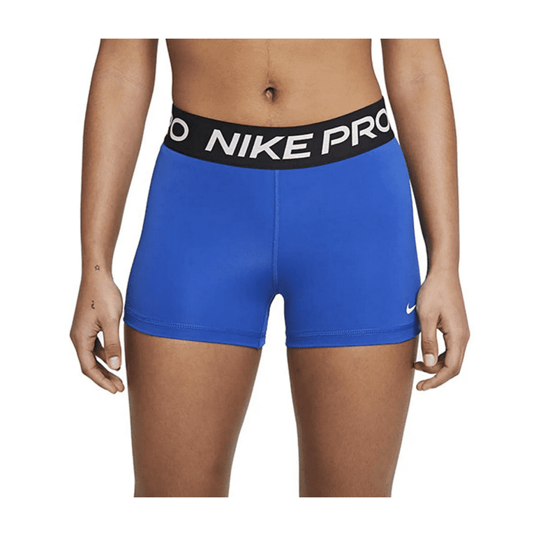 Nike Women's Pro 365 3 Inch Shorts Royal Small - Walmart.com
