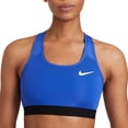 thumbnail image 1 of Nike Women's Pro Swoosh Medium-Support Non-Padded Sports Bra (Hyper Royal, XL), 1 of 1