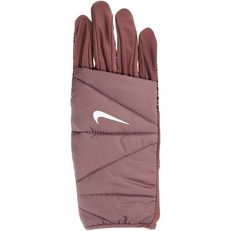 Nike Women s Quilted 2.0 Running Gloves Womens N.000.3552.630.MD Cedar Silver M