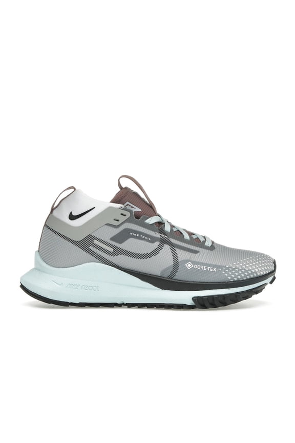 Women's React Pegasus Trail 4 Gore-Tex Light Smoke Grey Glacier Blue Football Grey Black Running Shoes, from StockX