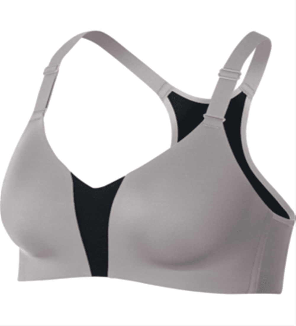 Nike Women s Rival Dri fit Racerback High Impact Sports Bra Gray