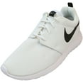 thumbnail image 1 of Nike Women's Roshe One White / Black Ankle-High Cotton Sneaker - 6M, 1 of 6