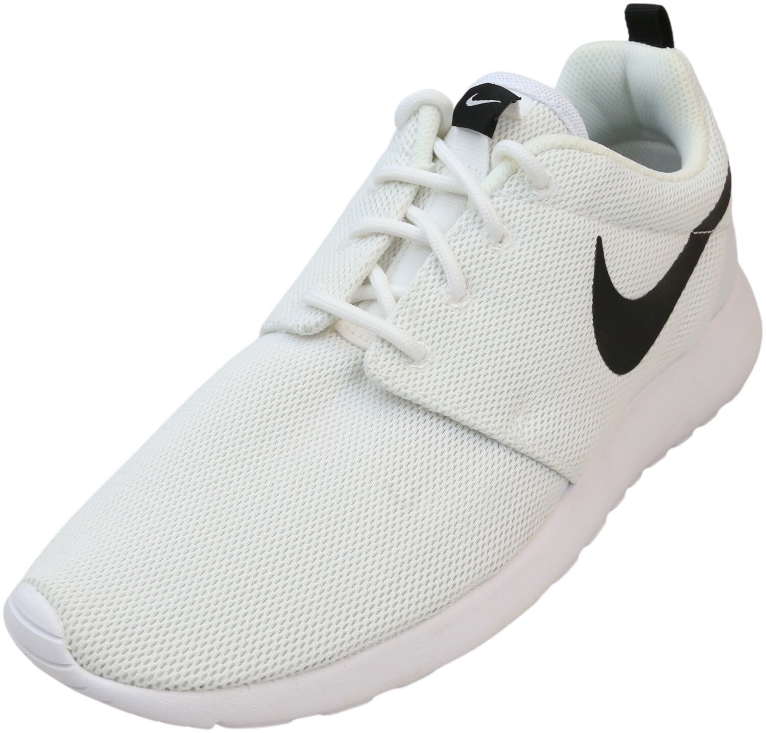white and black roshes womens