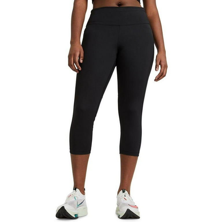 Nike Women's Running Cropped Leggings Black Size 2X