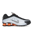 thumbnail image 1 of Nike Women's Shox R4 Blue Tint Total Orange Black Metallic Silver Shoes, from StockX, 1 of 5