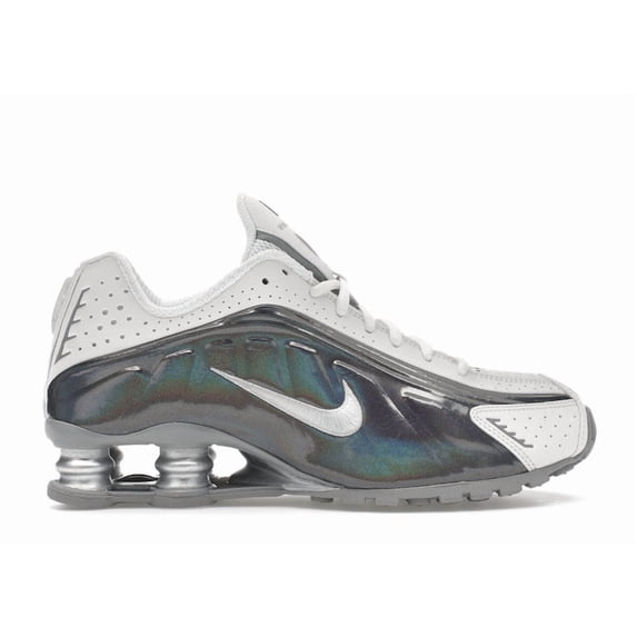 Nike Women's Shox R4 White Iridescent Shoes, from StockX