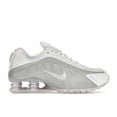 thumbnail image 1 of Nike Women's Shox R4 White Metallic Platinum Barely Grape Shoes, from StockX, 1 of 5