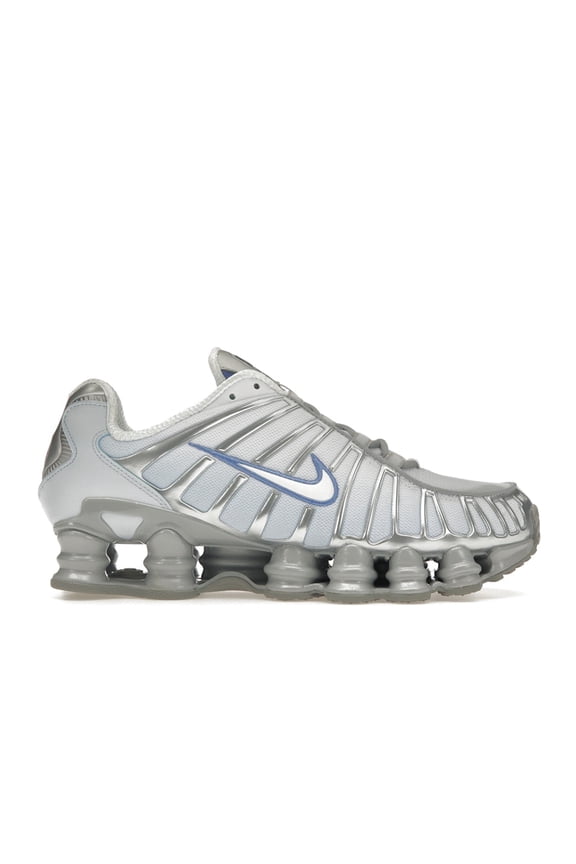 Women's Shox TL Metallic Platinum Blue Tint Running Shoes, from StockX