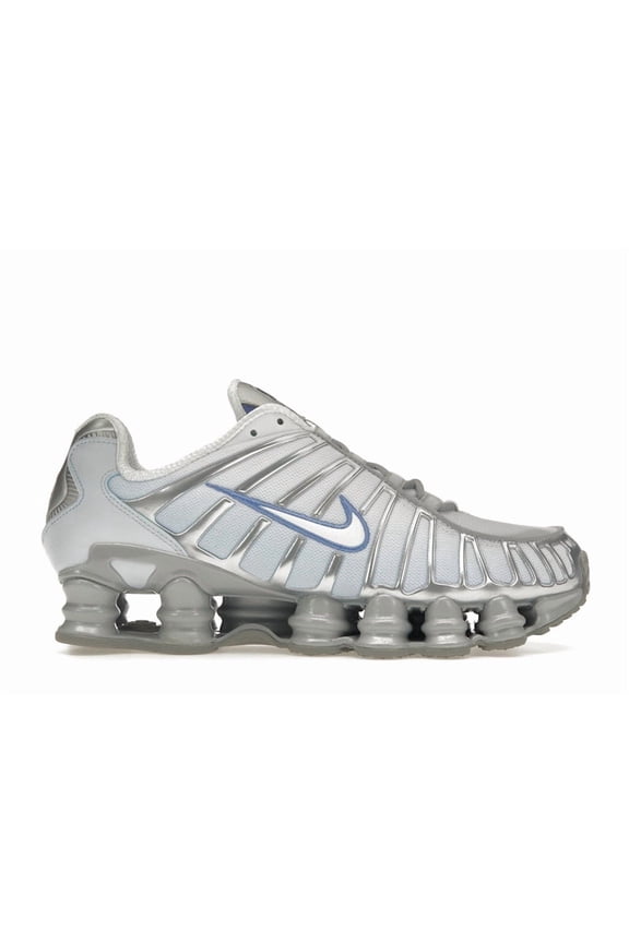 Women's Shox TL Metallic Platinum Blue Tint Running Shoes, from StockX