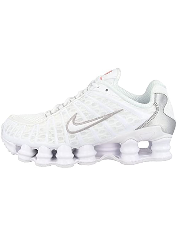 Women's Shox TL Running Shoes - White/White