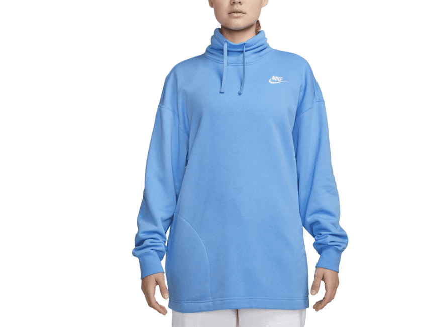 Oversized Hoodie Nike Sweatshirt Womens Blue Nike Womens