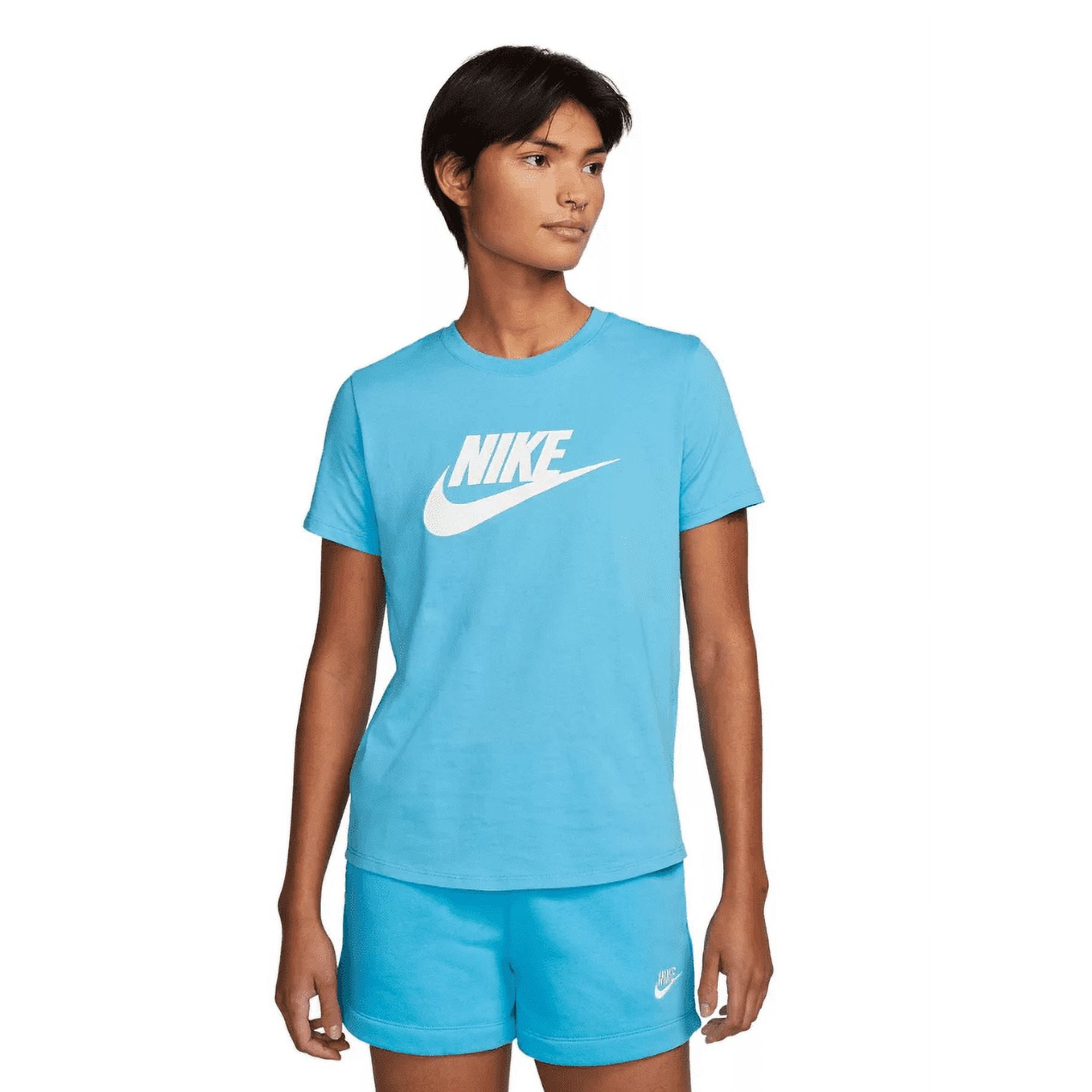 teal nike shirt women's