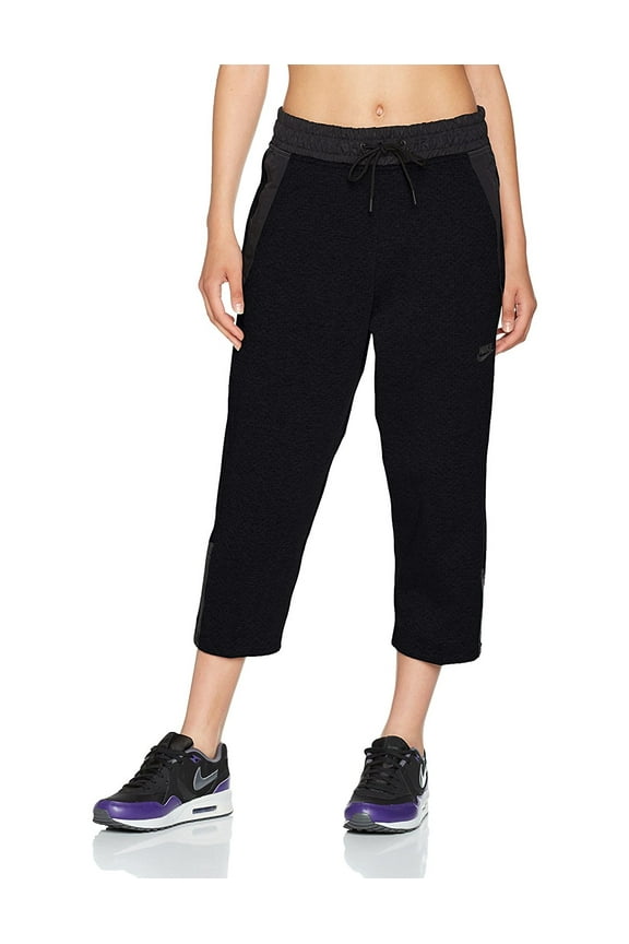 Women's Sportswear Tech Pack Cropped Pants, Black, XS