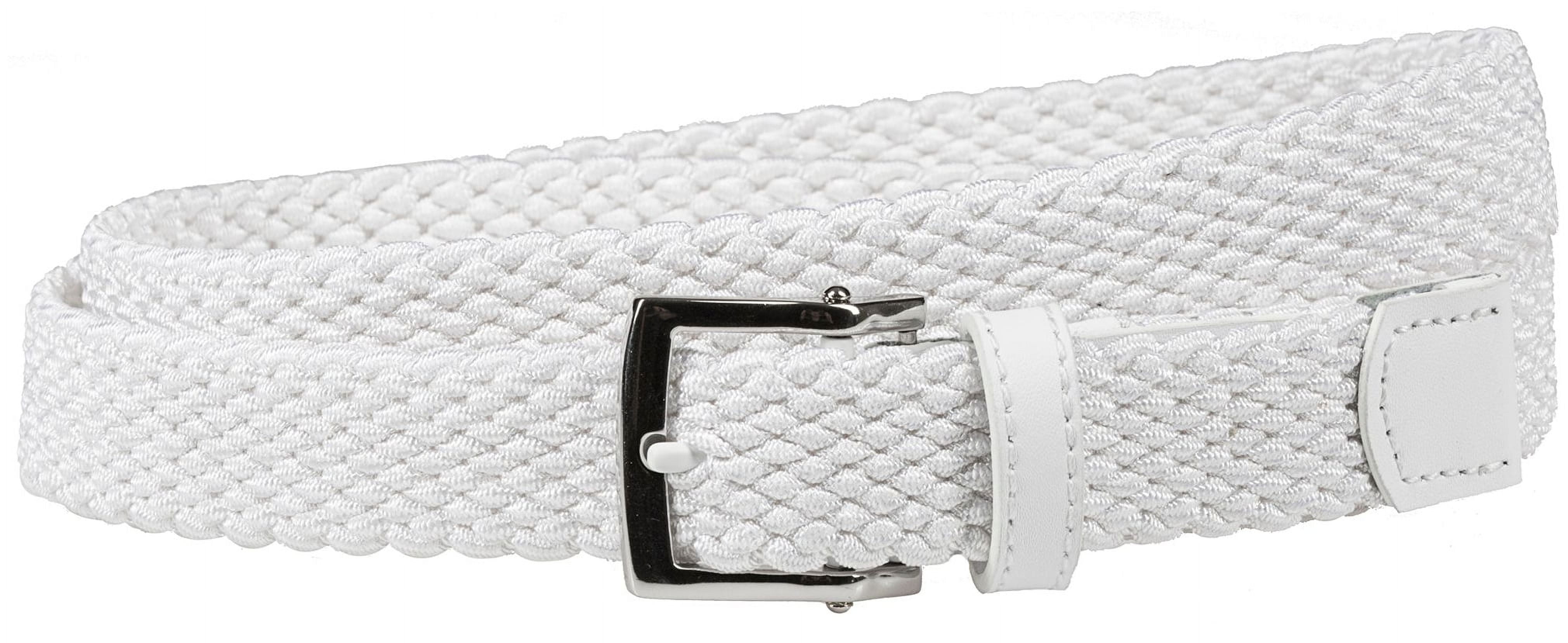 Nike Women's Stretch Woven Golf Belt (White, Small)