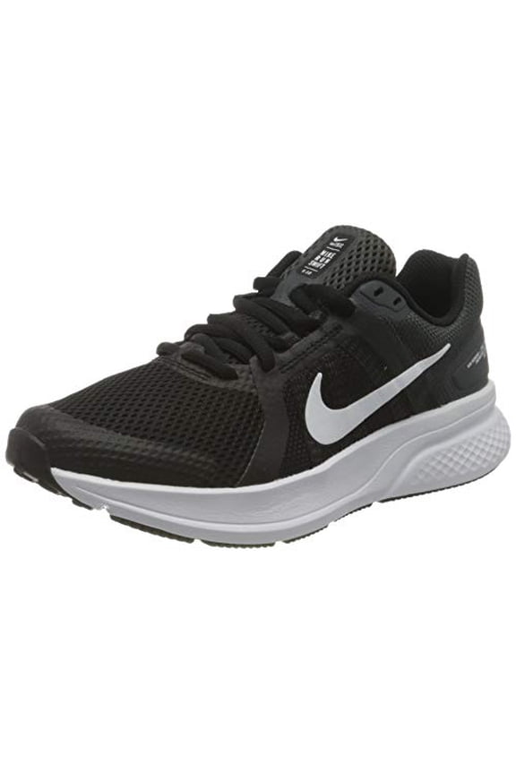 Women's Stroke Running Shoe, Black White Dk Smoke Grey, 9.5