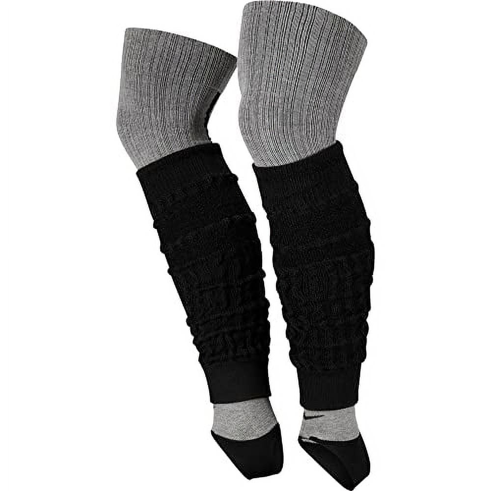 Nike Women's Studio Leg Warmers (Heather Grey/Black) One Size