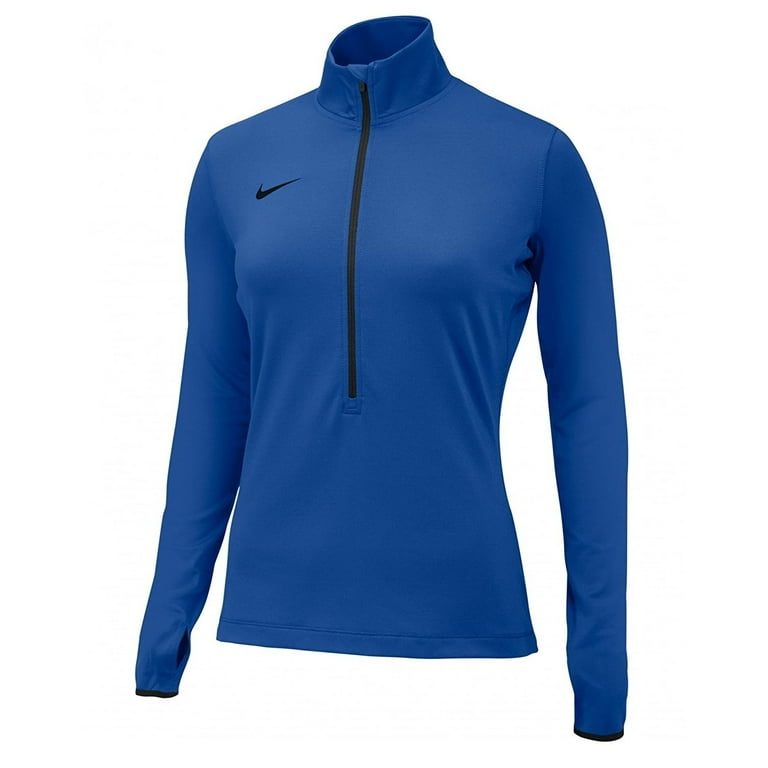Nike women's pro warm half zip sale