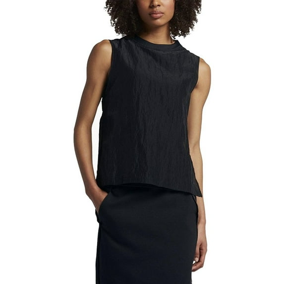 Nike Women's Tech Hypermesh Casual Tank Top (Black, X-Small)