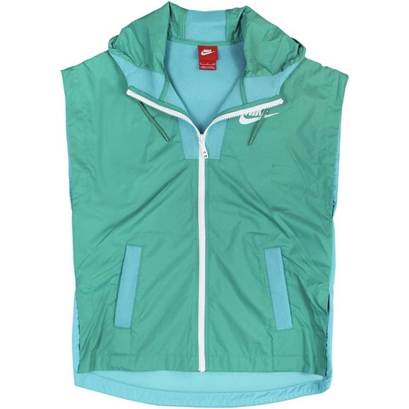Nike Women's Tech Hypermesh Sport Casual Vest-Blue