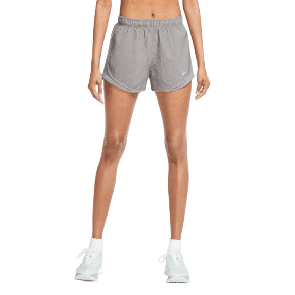 Nike Women's Tempo Running Shorts (Small, Gunsmoke/Heather)