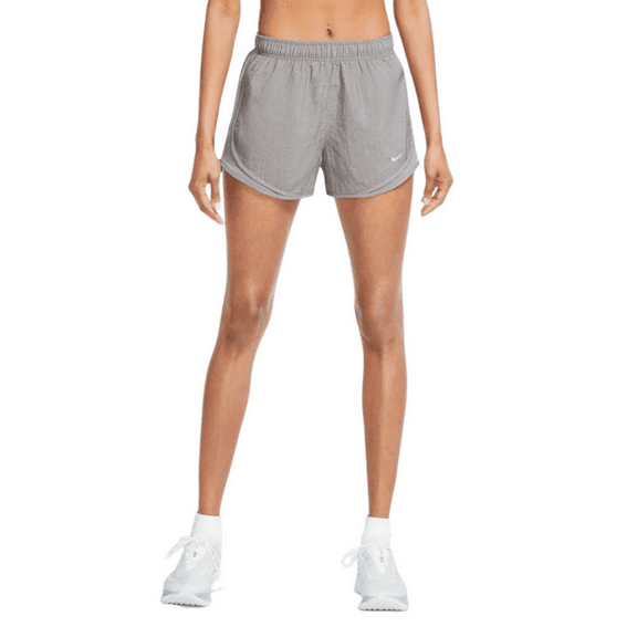 Nike Women's Tempo Running Shorts (Small, Gunsmoke/Heather)