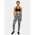 thumbnail image 1 of Nike Women's The Nike One Tight Fit Zebra Striped Training Pants, 1 of 5