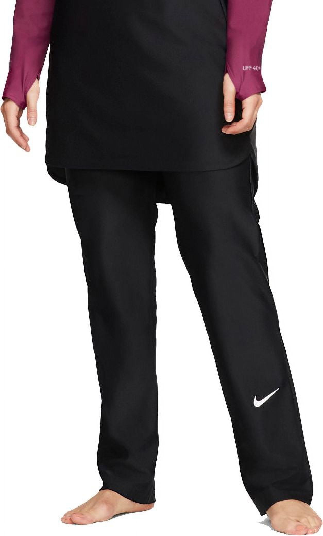 Nike Women's Victory Full Coverage Straight Leg Swim Leggings (Black, M) - Walmart.com