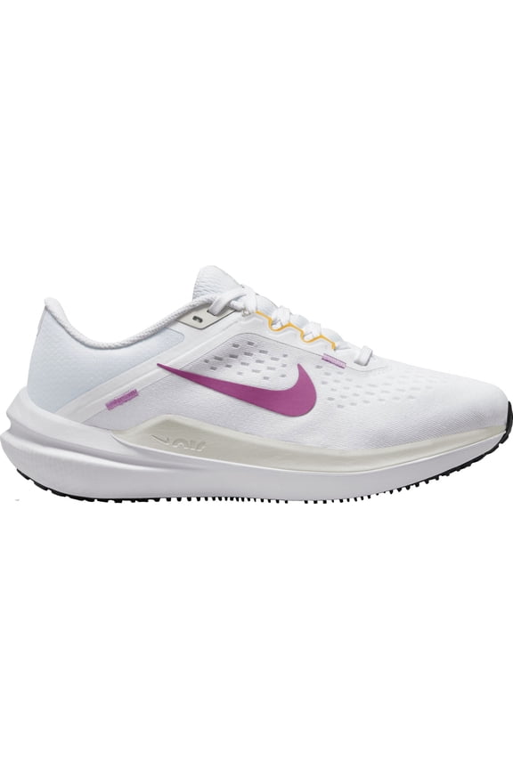 Women's Winflo 10 Running Shoes (White/Fuschia, 8.5, Medium/B)