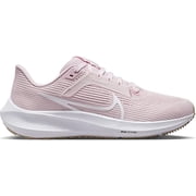 Nike Womens Zoom Pegasus 40 Running Shoes in Pink/Pearl Pink Size 10.0