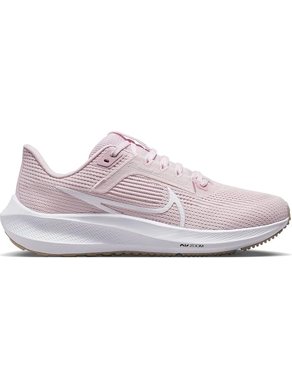 Women's Zoom Pegasus 40 Running Shoes in Pink/Pearl Pink Size 10.0