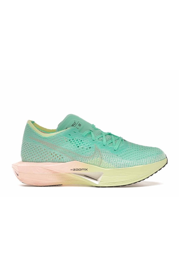 Women's ZoomX Vaporfly 3 Mint Foam Sunset Tint Running Shoes, from StockX