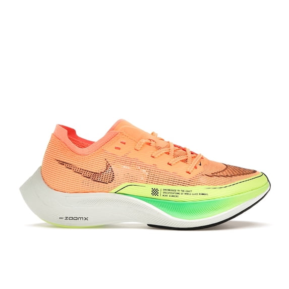 Nike Women's ZoomX Vaporfly Next% 2 Peach Cream Green Shock Running Shoes, from StockX