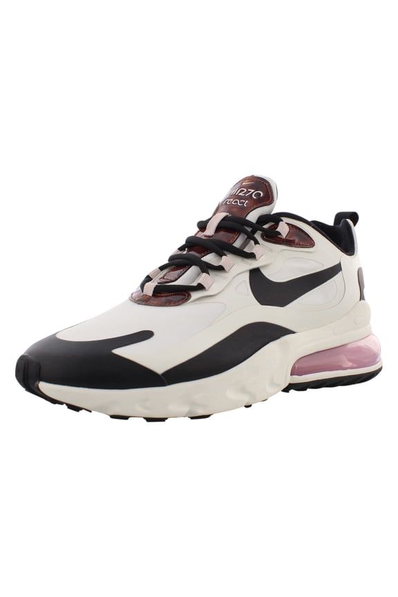 Air Max 270 React Womens Shoes Size 9.5, Color: Sail/Multicolor/Barely Rose