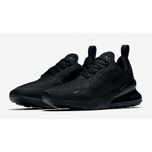 Nike Air Max 270 AH6789-006 Women's Triple Black Athletic Sneaker Shoes RS322 (6)