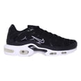 thumbnail image 1 of Nike Womens Air Max Plus Shoes,Black/White 7.5, 1 of 4