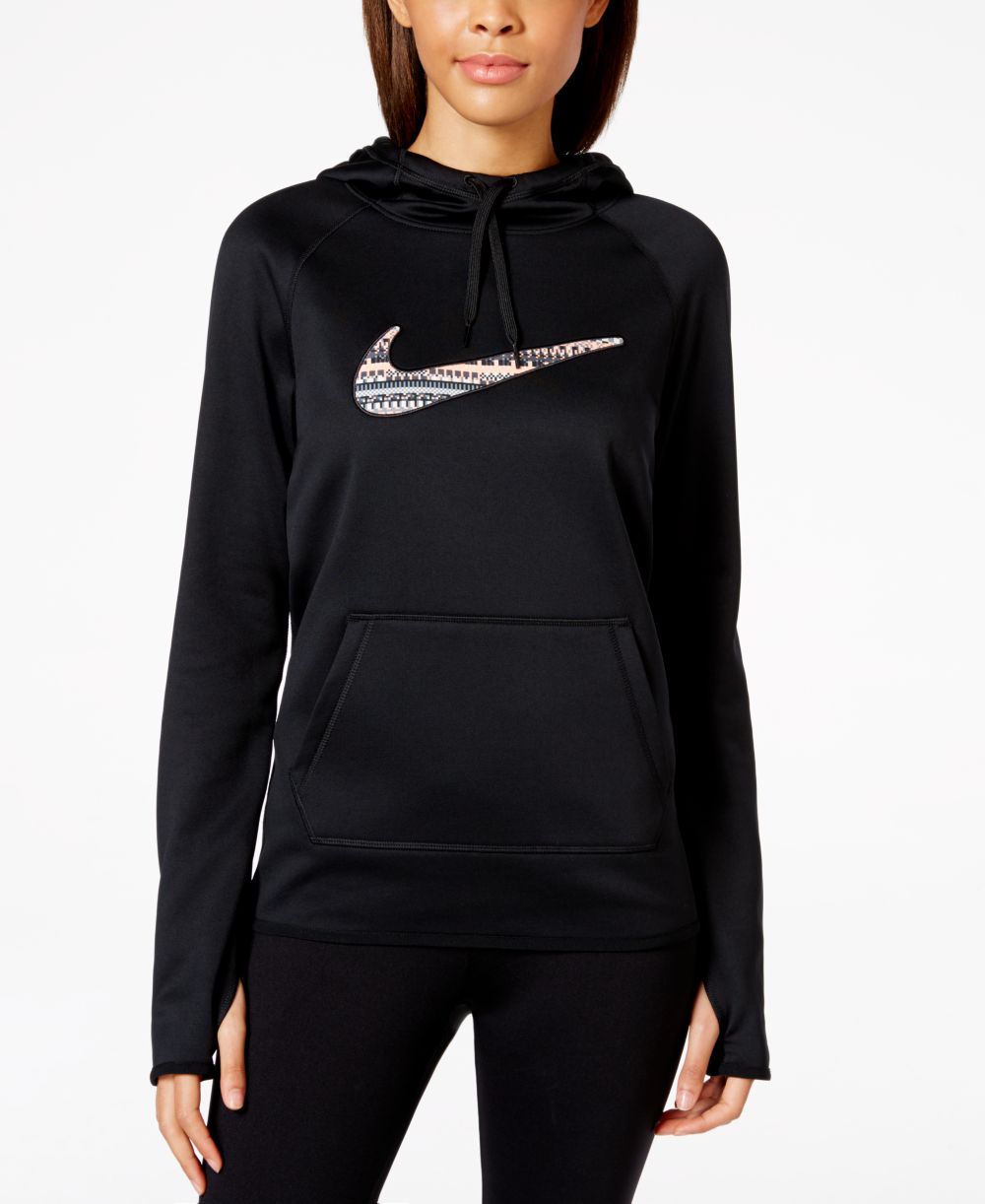 Nike Womens All Time Therma Fit Hoodie Walmart