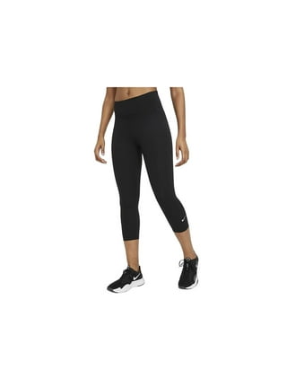 Nike Dri-Fit Capri Leggings Running Athletic Workout Size Small Black/Green  (B7 - La Paz County Sheriff's Office Dedicated to Service