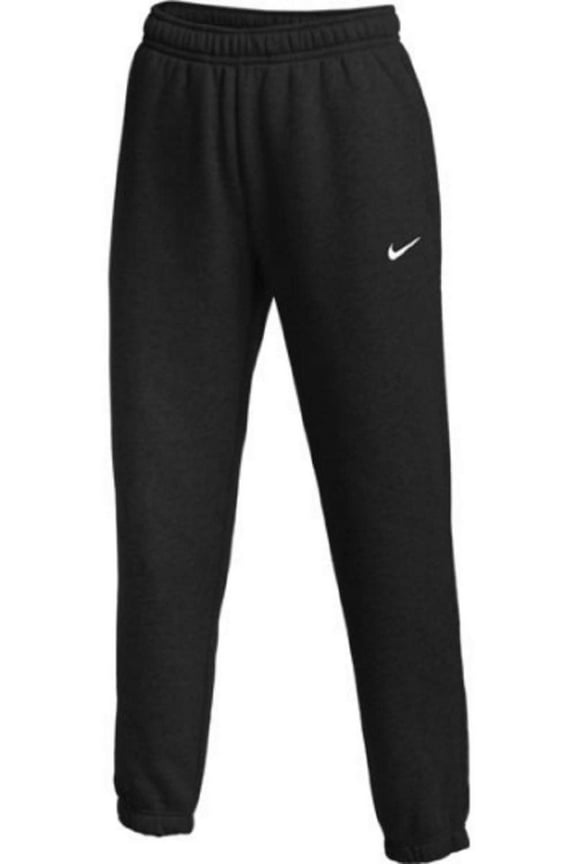 Womens Club Fleece Jogger Sweatpants (Black, X-Large)