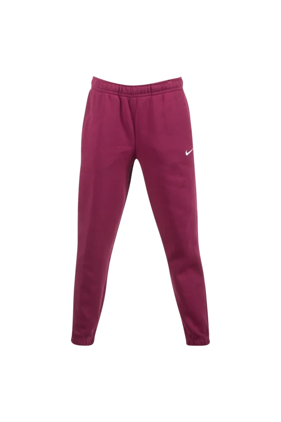 Womens Club Fleece Jogger Sweatpants (Maroon, Large)