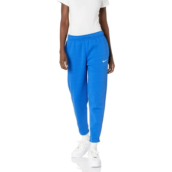 Nike Womens Club Fleece Jogger Sweatpants X-Large Royal