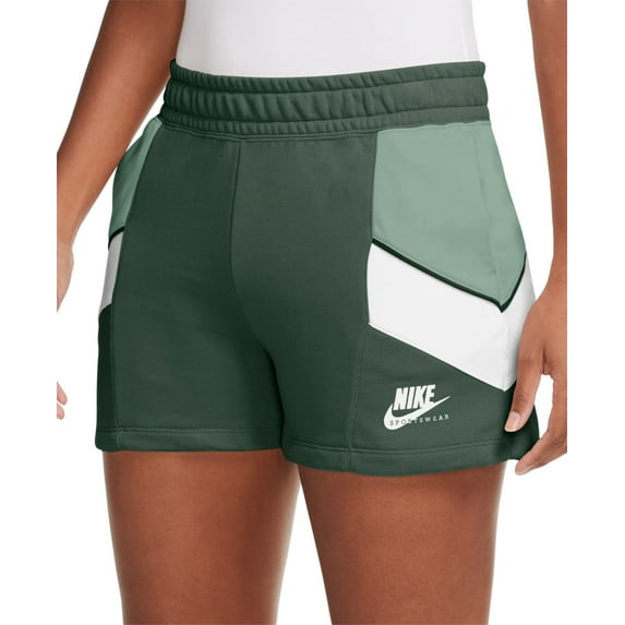 Nike Womens Colorblocked Pull-On Shorts