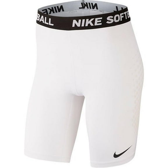 Nike Womens DF Softball Slider Shorts White | Black XL
