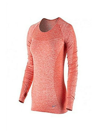 Dri-fit knit women's long sleeve half zip top hot sale