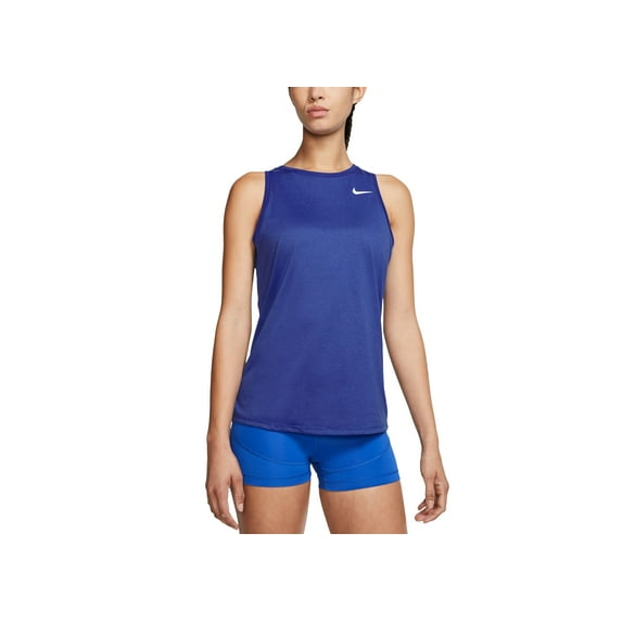 Nike Womens Dri Fit Training Tank Top Lapiswhite M