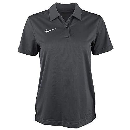 Nike Womens Dry Franchise Polo Shirt (as1, Alpha, l, Regular, Regular, Anthracite)