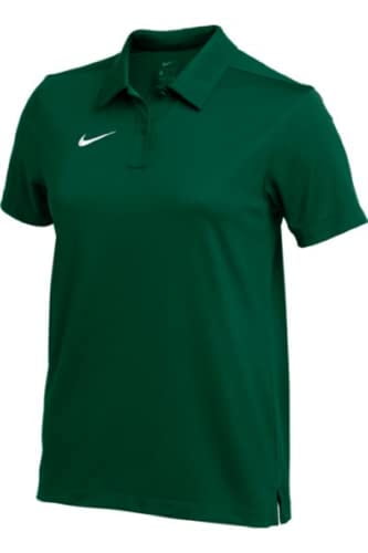 Nike Womens Dry Franchise Polo Shirt (as1, Alpha, l, Regular, Regular, Dark Green)