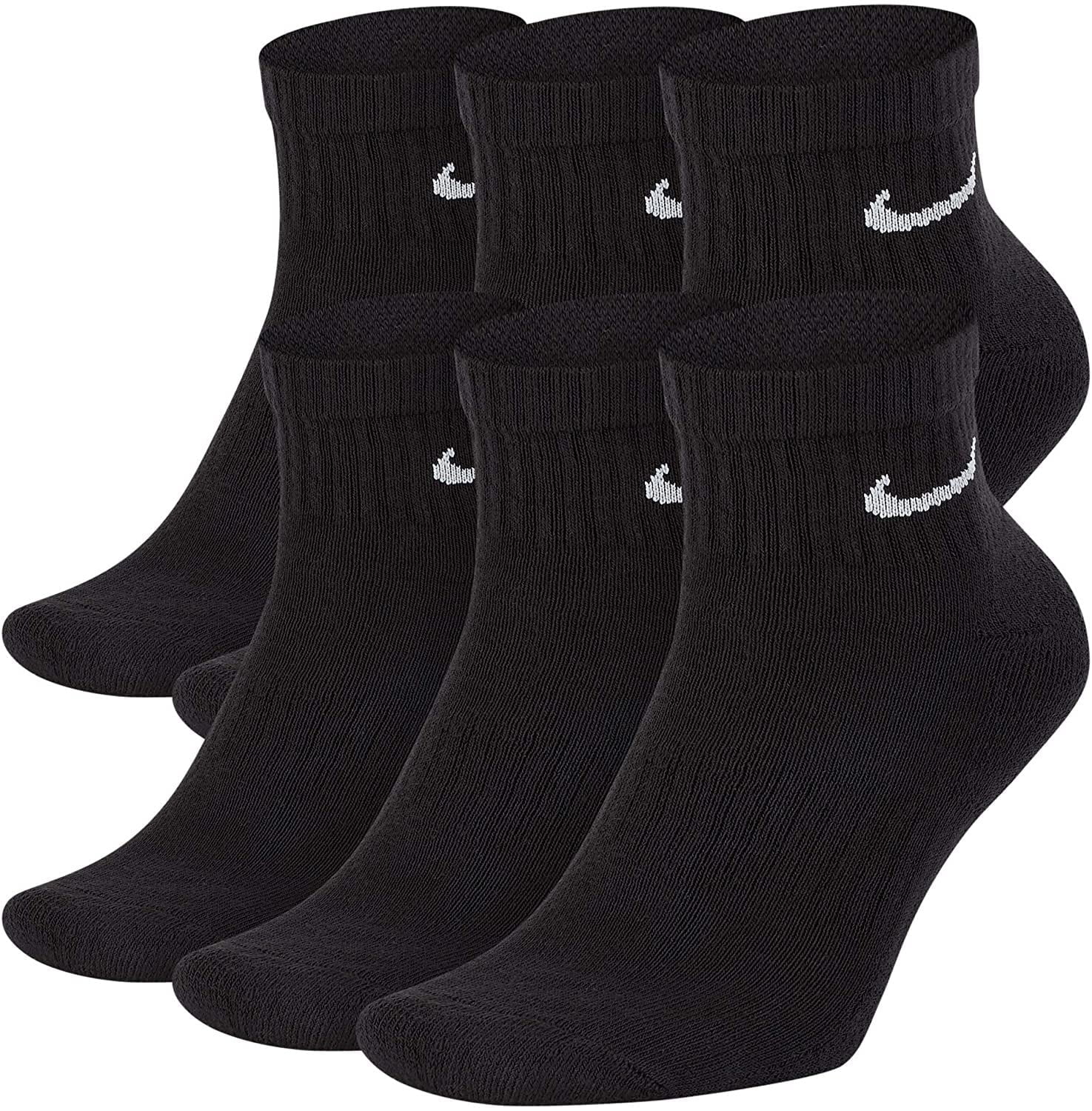 womens black nike no show socks