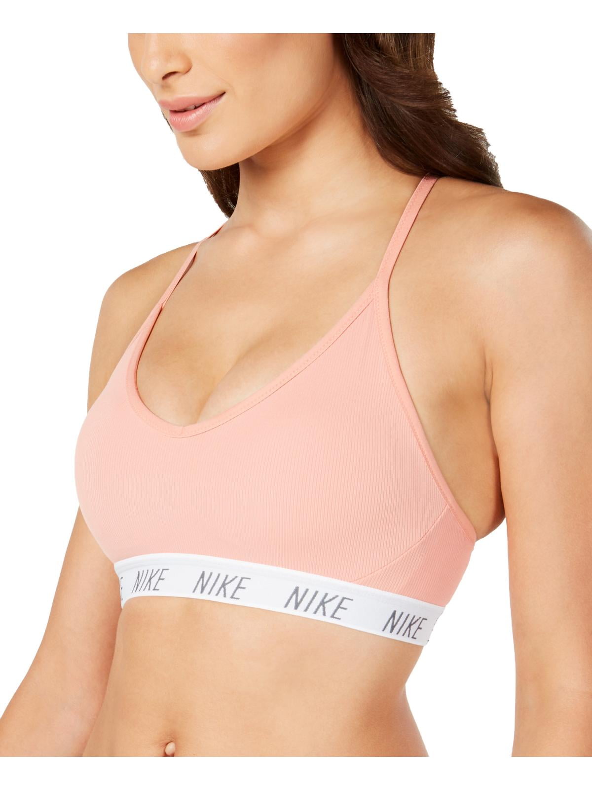 Pink Nike Training Indy Sports Bra